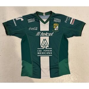 Pirma Club Leon FC 2012/2013 Home Futbol Soccer Jersey Sz Medium Green